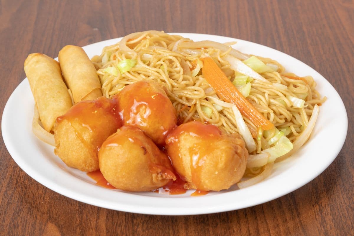 603. Chicken Ball Combo (Halal)