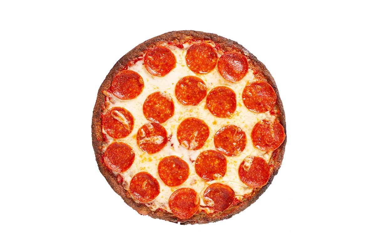 Keto Pepperoni Pizza