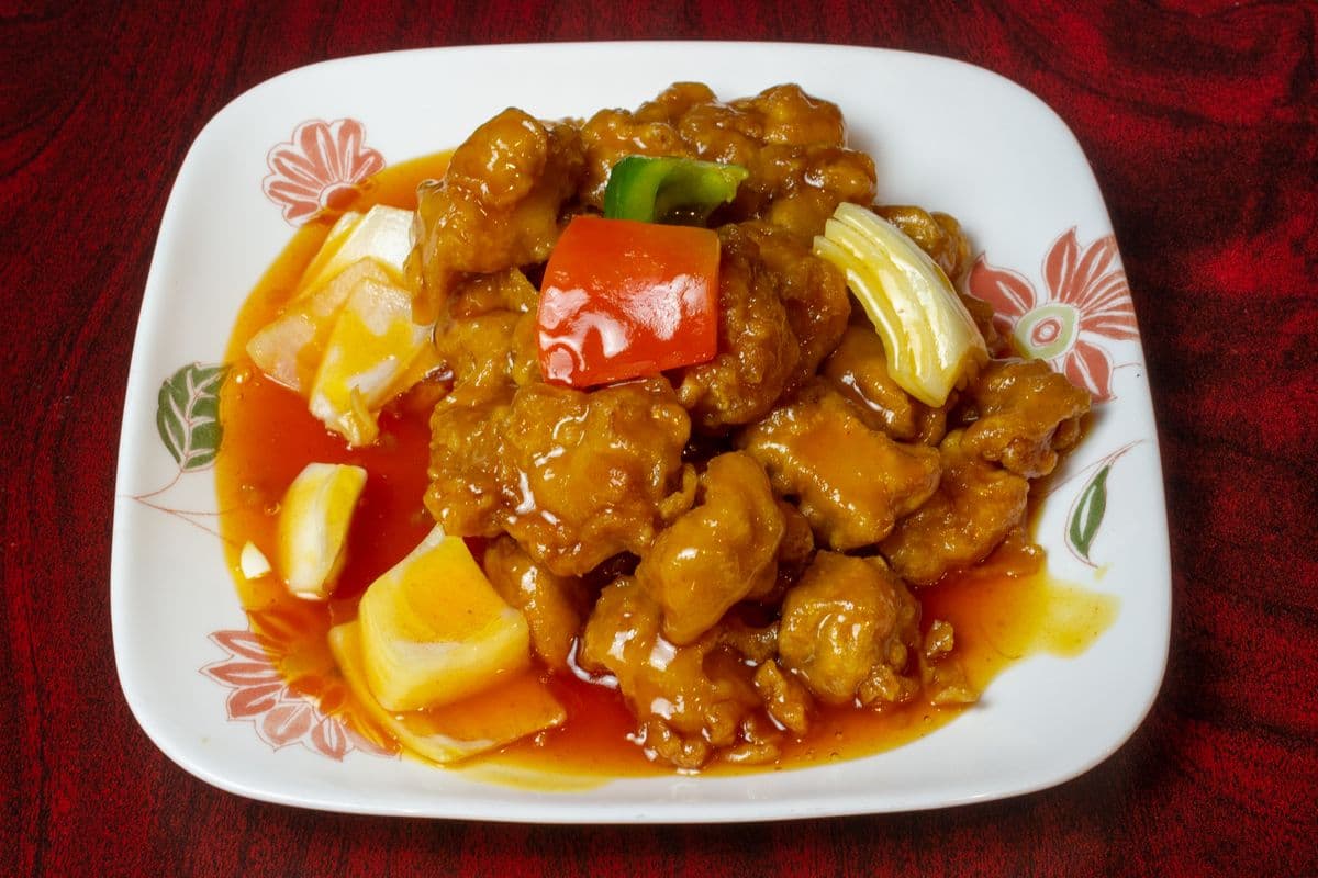 54. Pineapple Sweet and Sour Pork