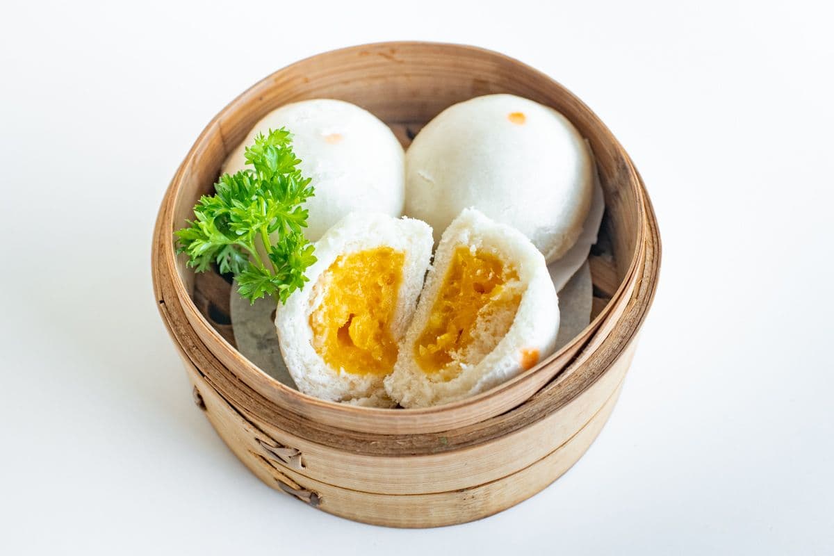 13. Steamed Egg and Cream Bun (3 pcs)
