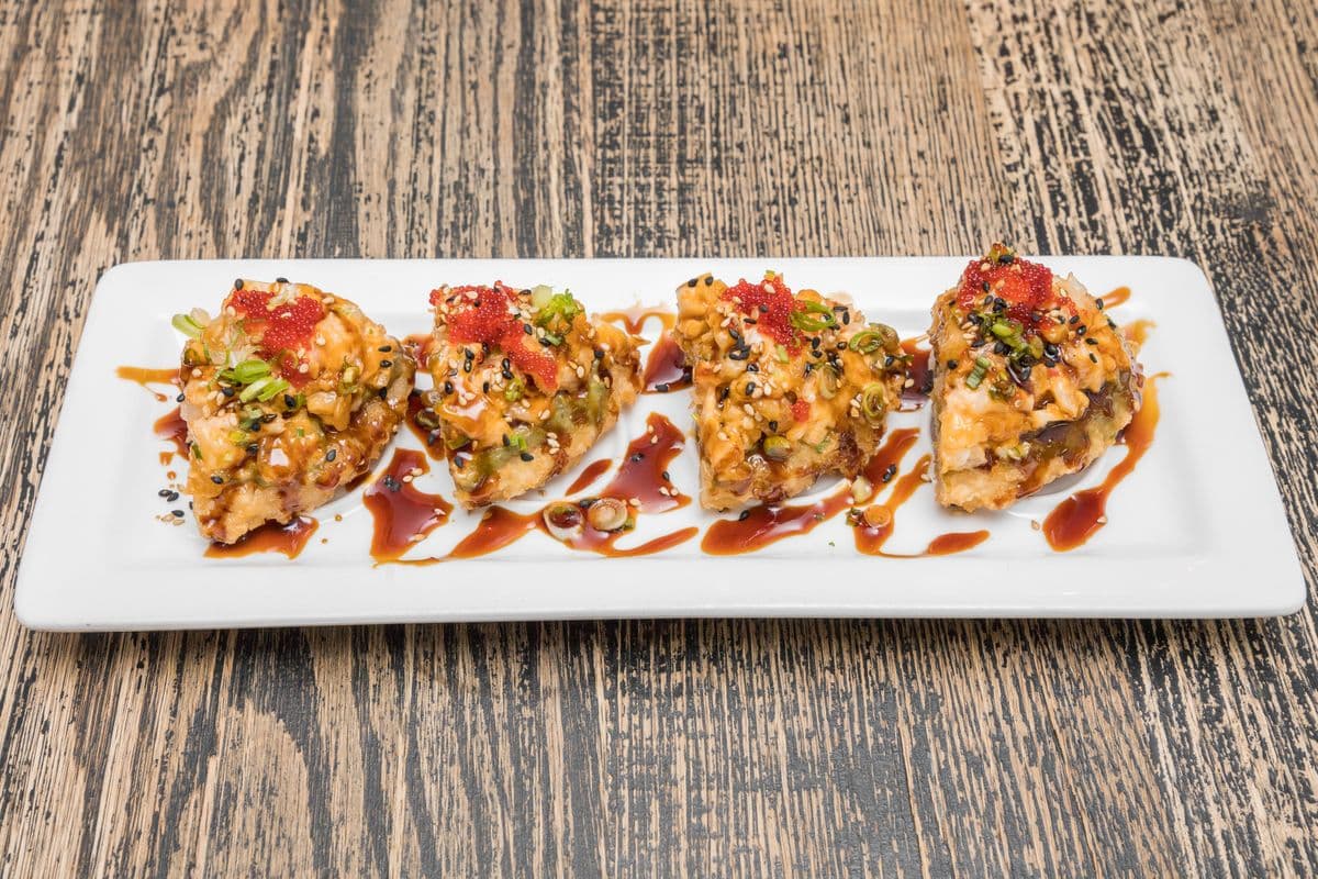 P2. Pizza sushi aux fruits de mer / Seafood Sushi Pizza