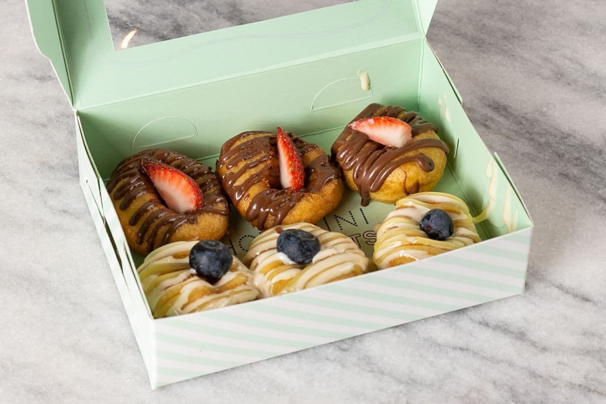 Six-Pack Mini Doughnuts