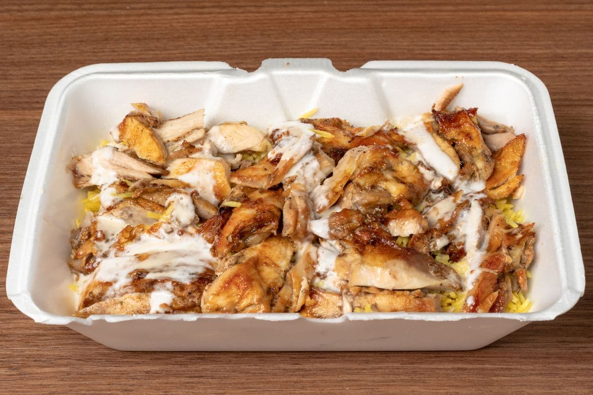 Chicken Shawarma on Rice