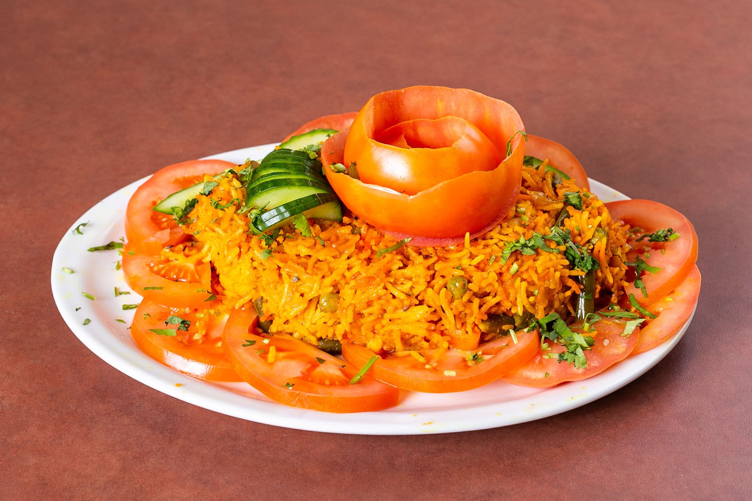 Vegetable Biryani (Nuts)