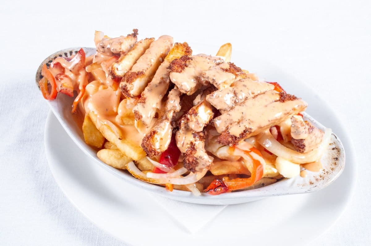 Buffalo Chicken Poutine