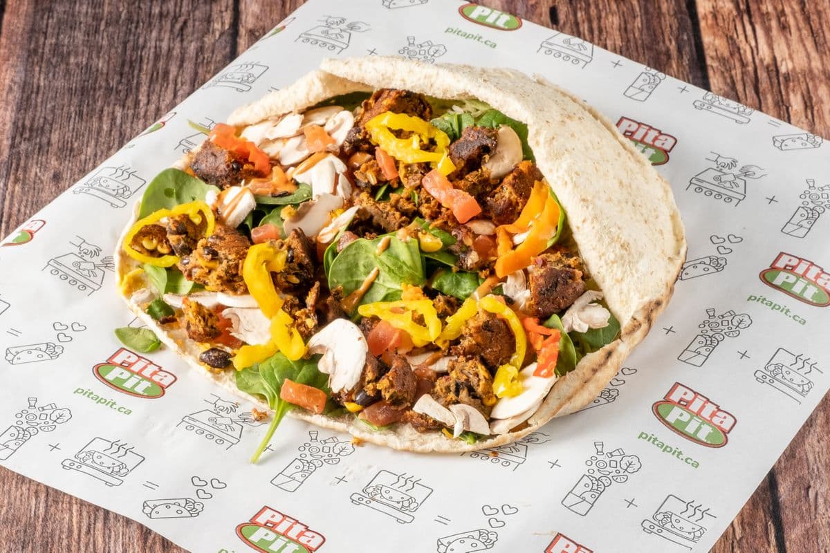 6" Petita - Spicy Black Bean Pita