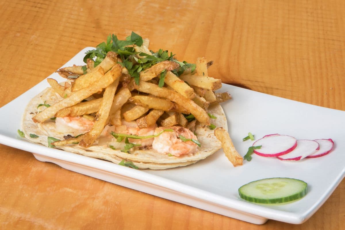 Taco aux crevettes / Shrimp Taco