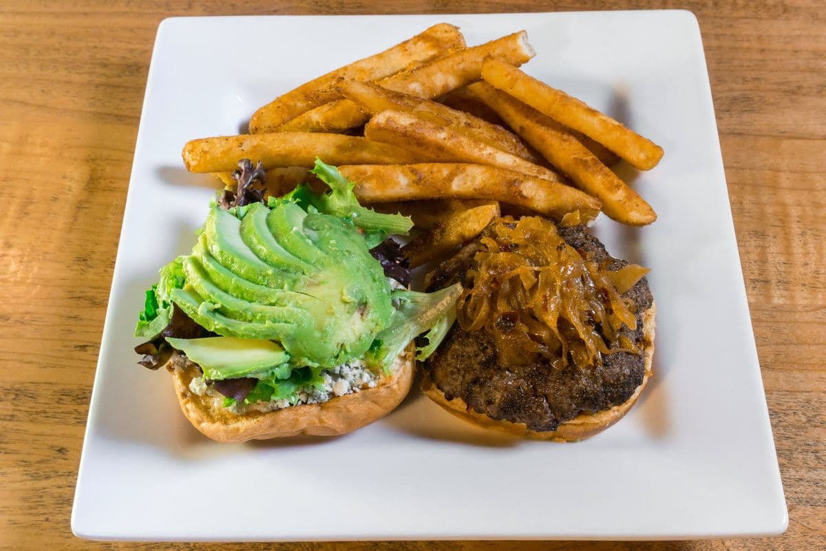 Black and Blue Burger