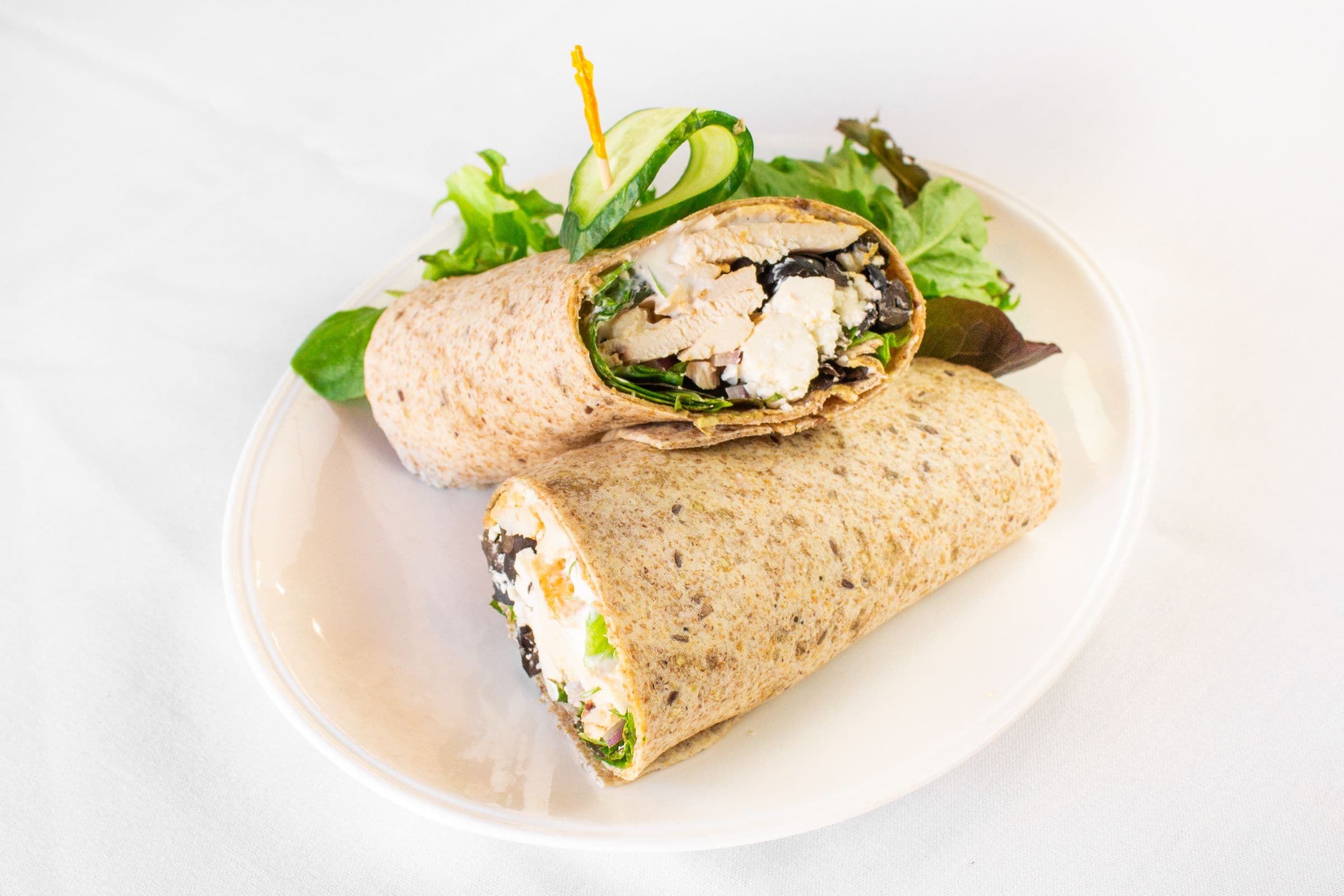 Greek Chicken Wrap