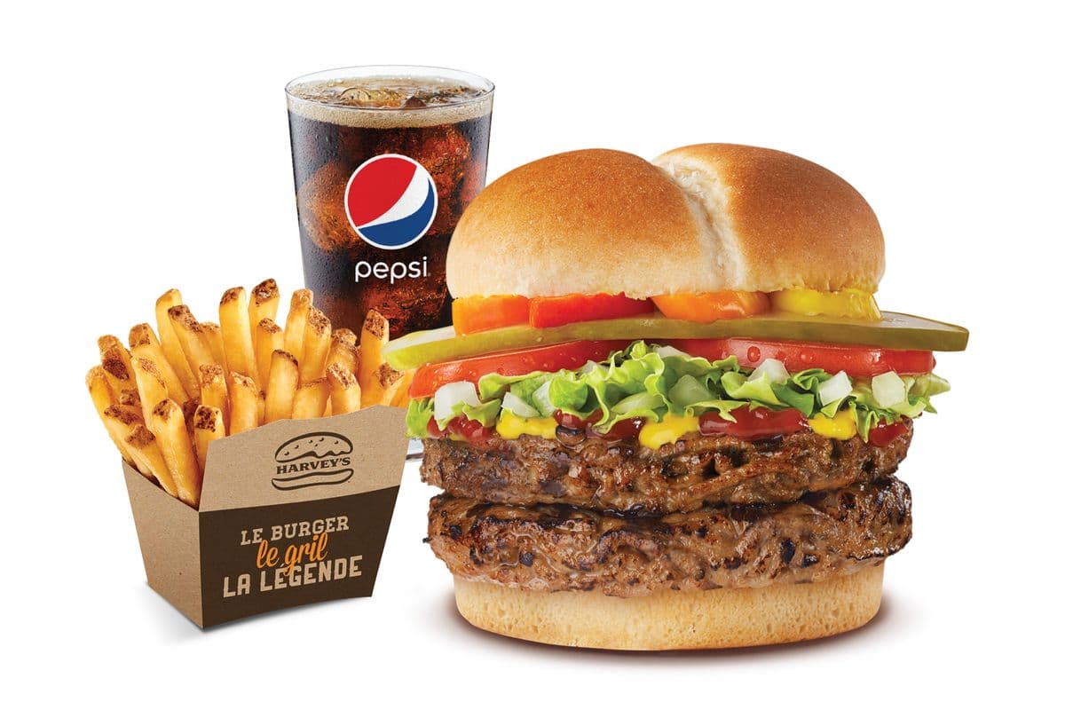 Trio Burger Angus double / Double Angus Burger Combo