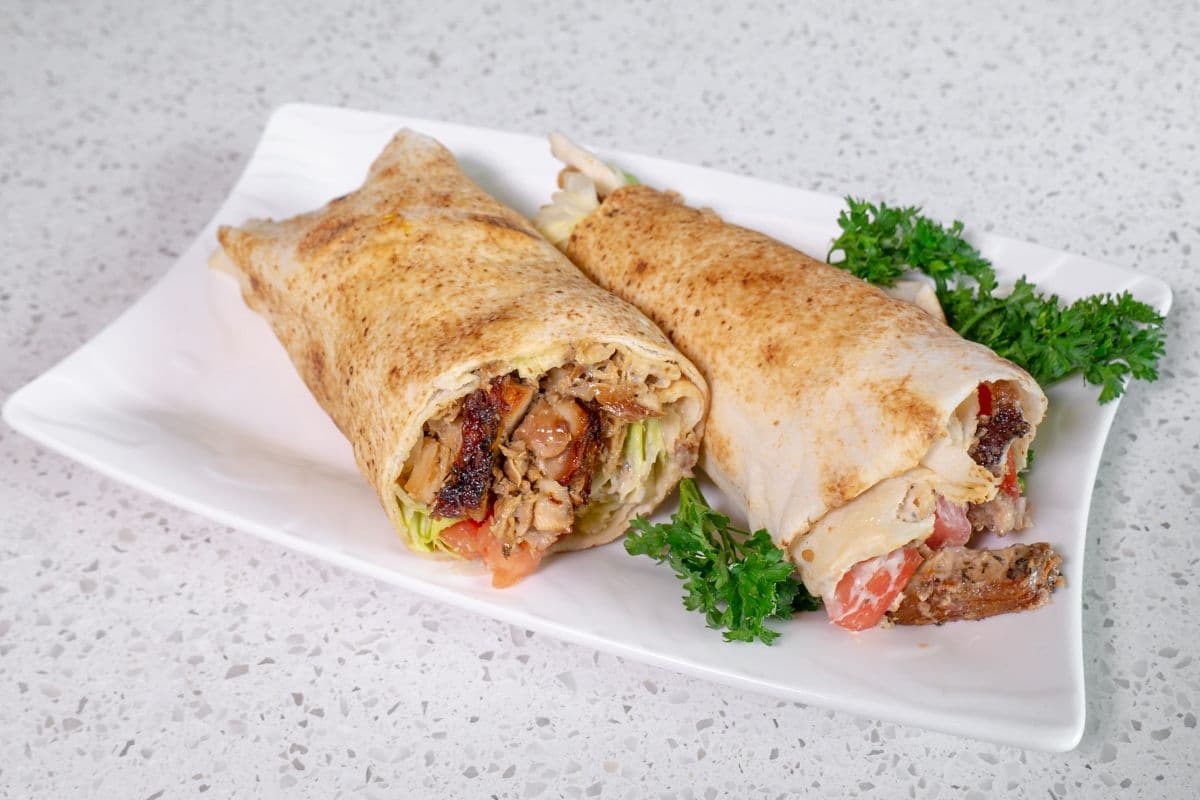 Large Chicken Shawarma Wrap