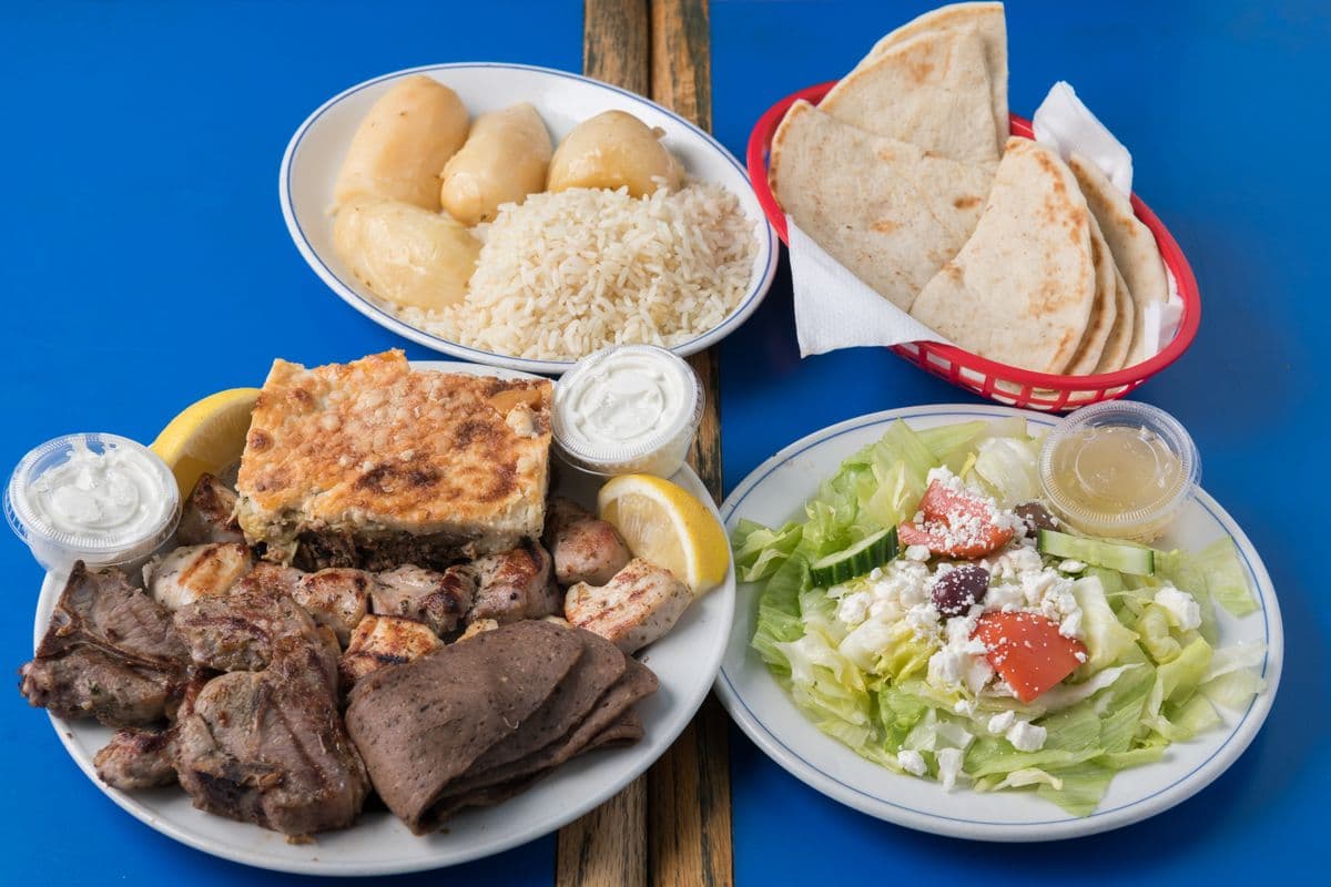 Greece by Night Meal for Two