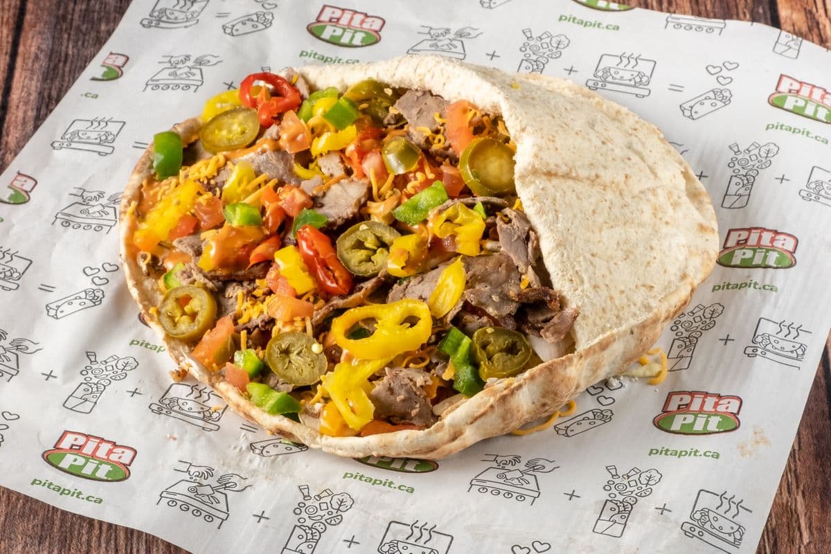 6" Petita - Philly Steak Pita