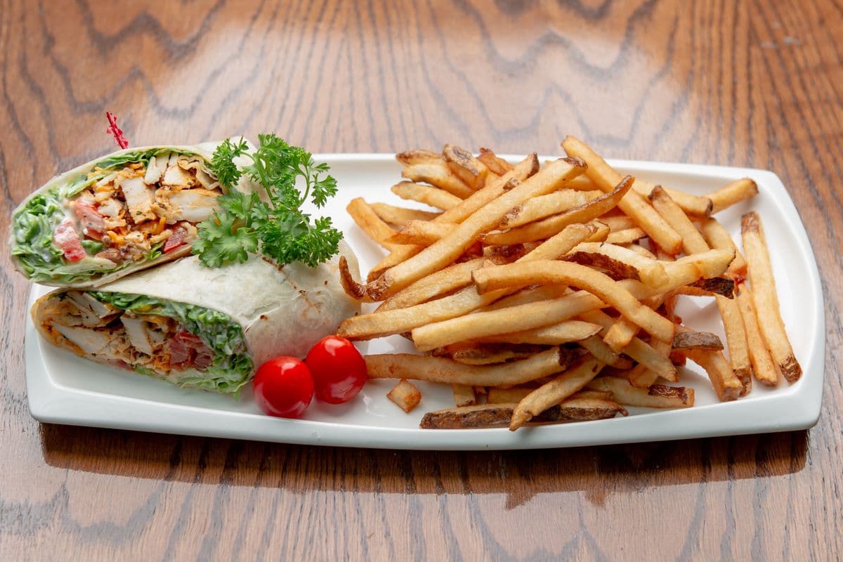 Cajun Chicken Wrap