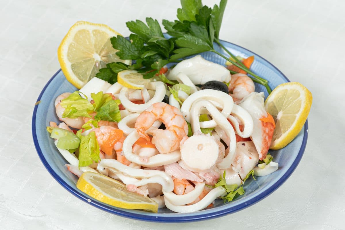 10. Seafood Salad (1 lb)
