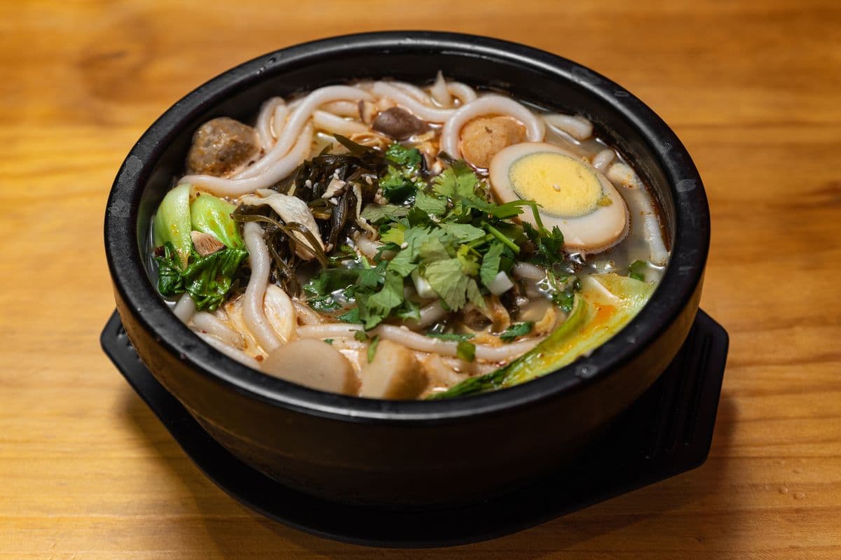 A1. Spicy Potato Noodles in Soup
