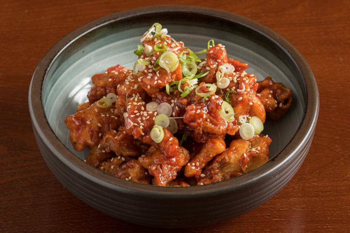 Korean-Style Fried Chicken Bites