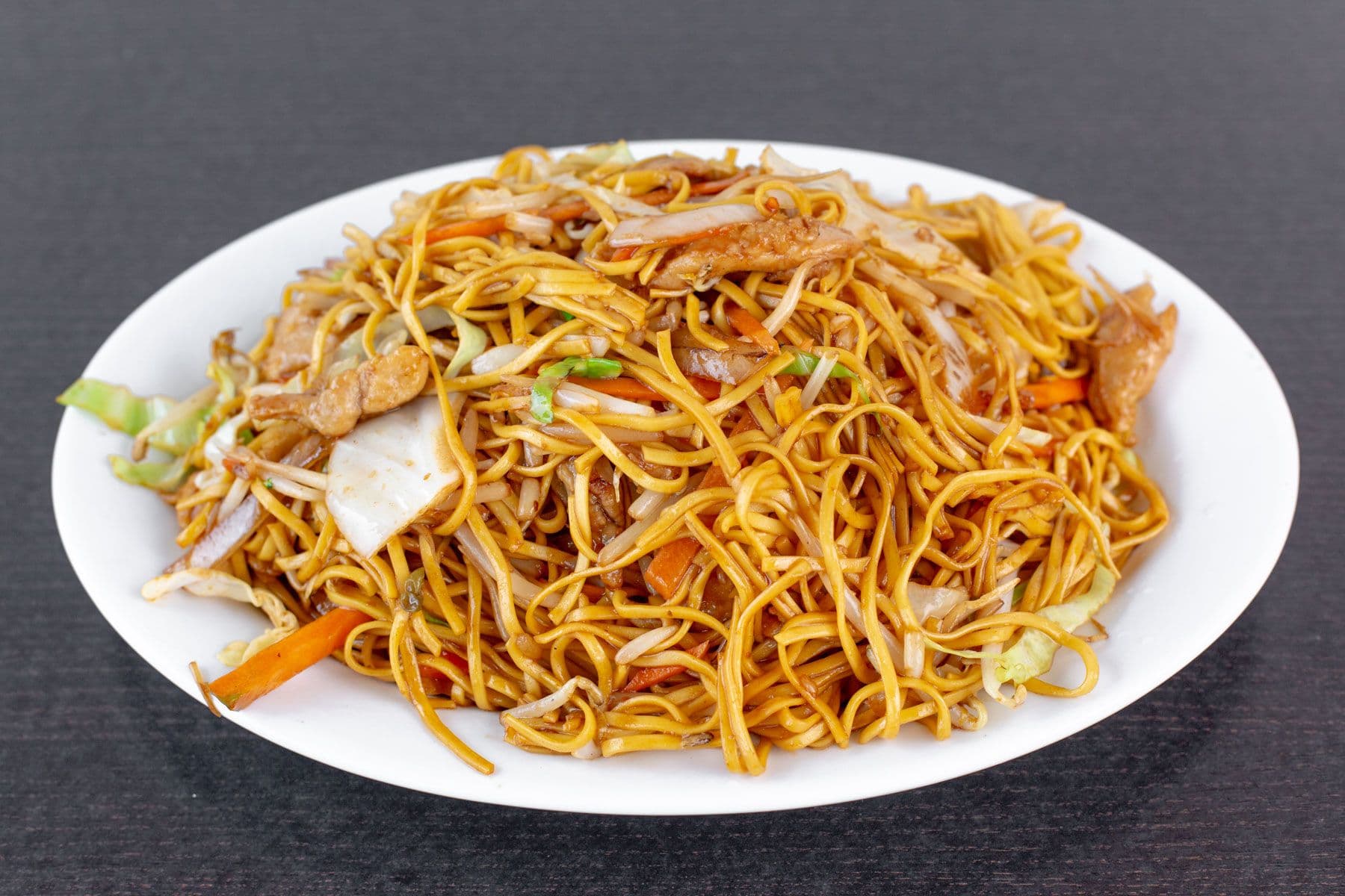 91. Chicken or Beef Chow Mein
