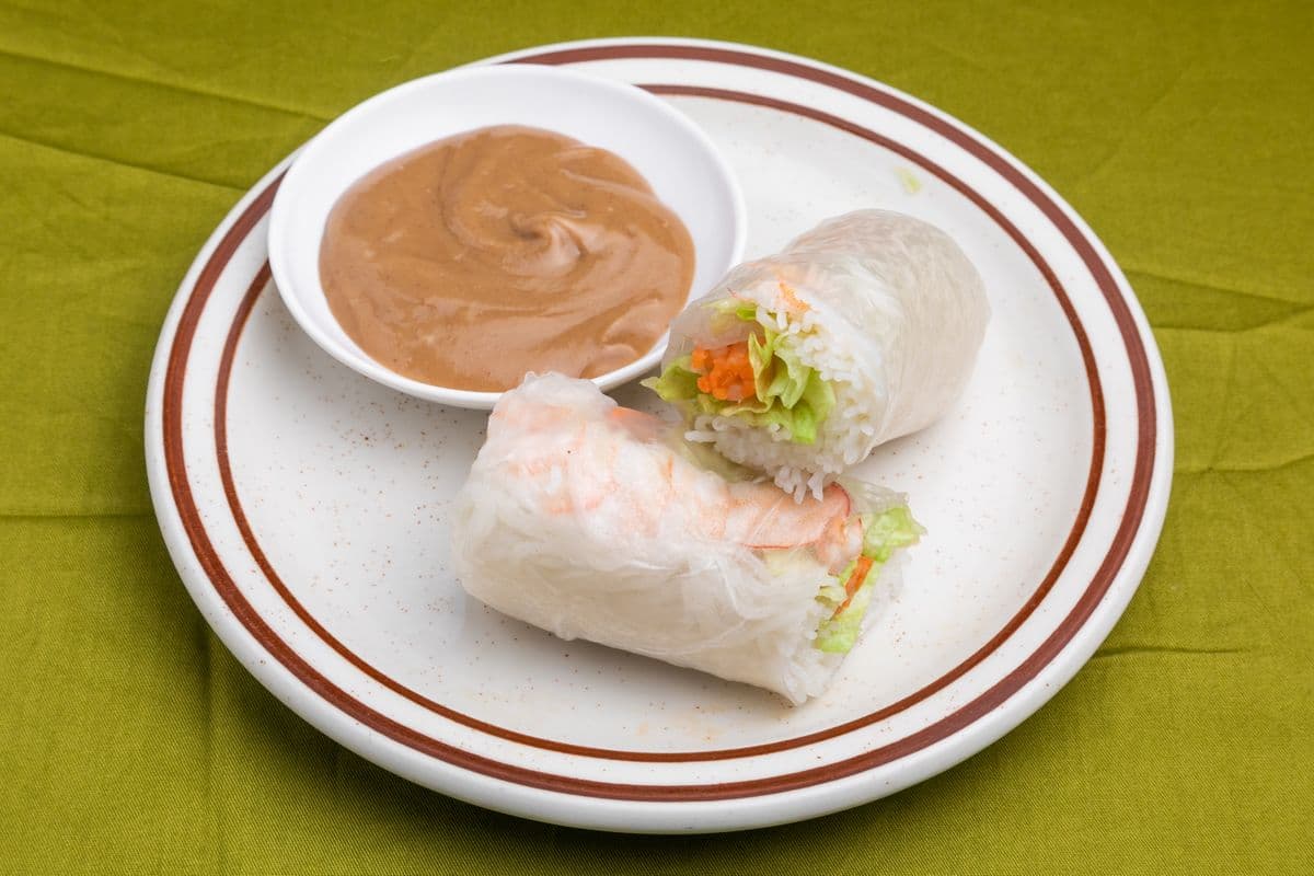 3. Rouleau printanier aux crevettes (froid)