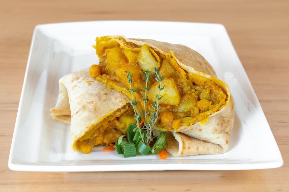 Curry Chicken Roti