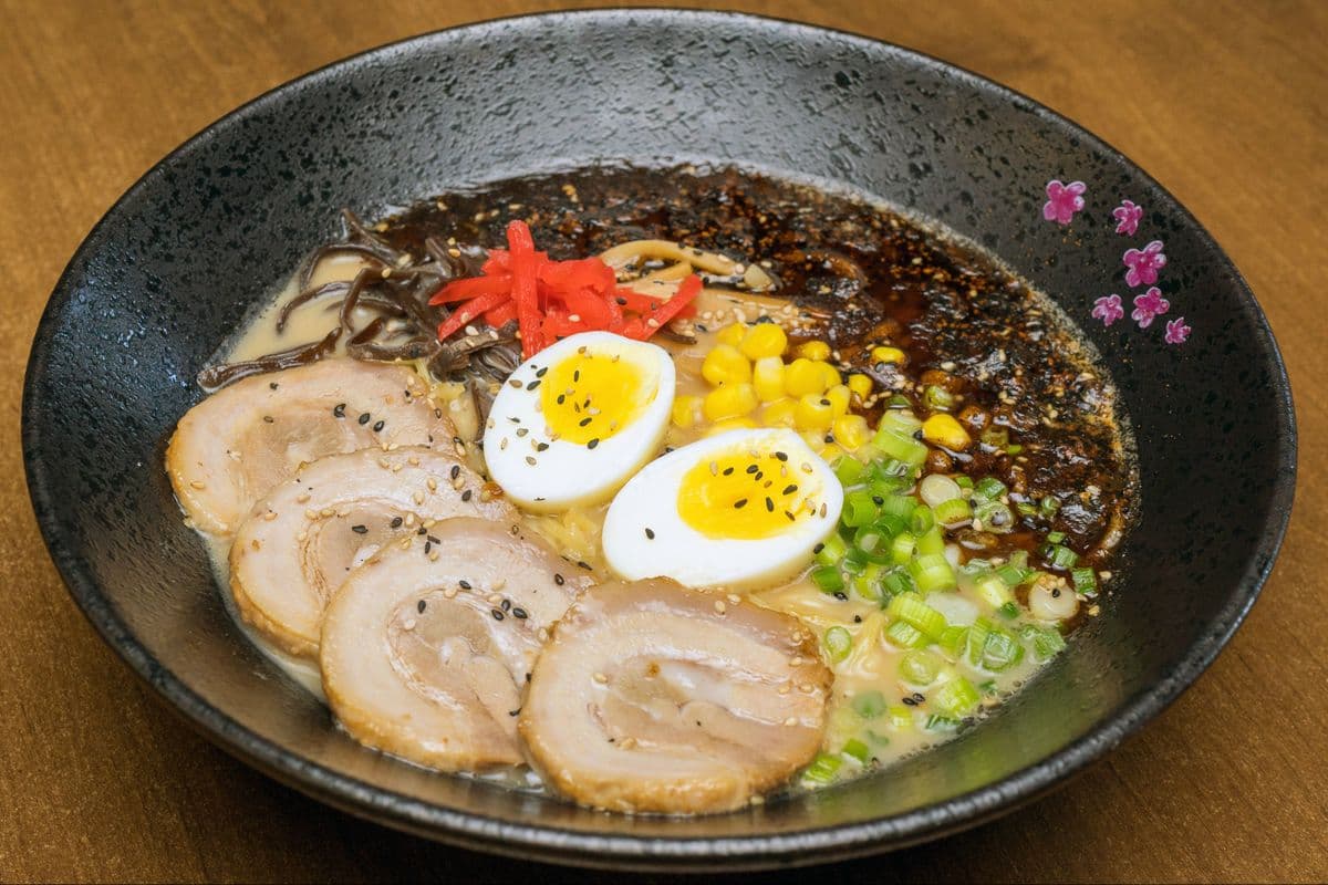 Black Garlic Tonkatsu Ramen