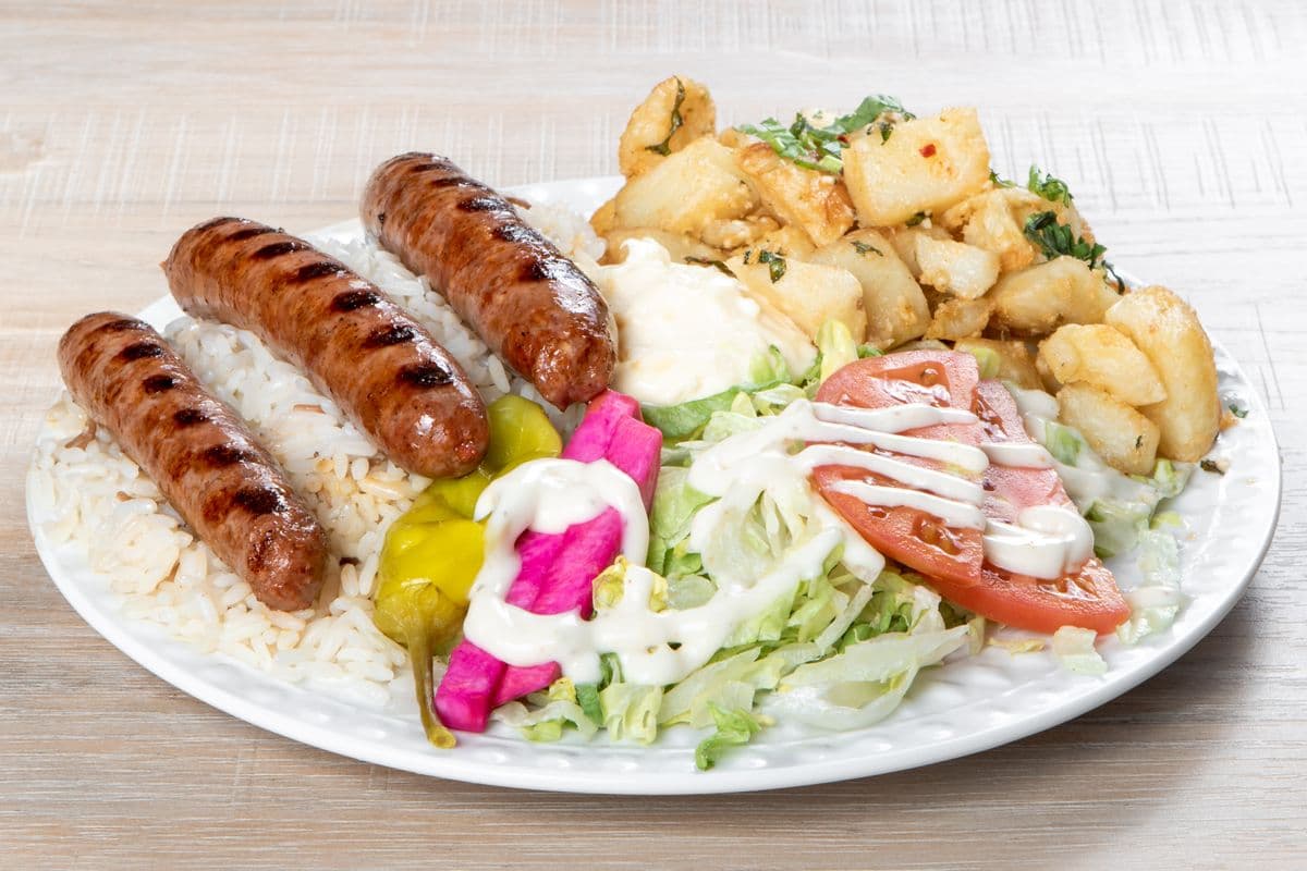 Plat de merguez