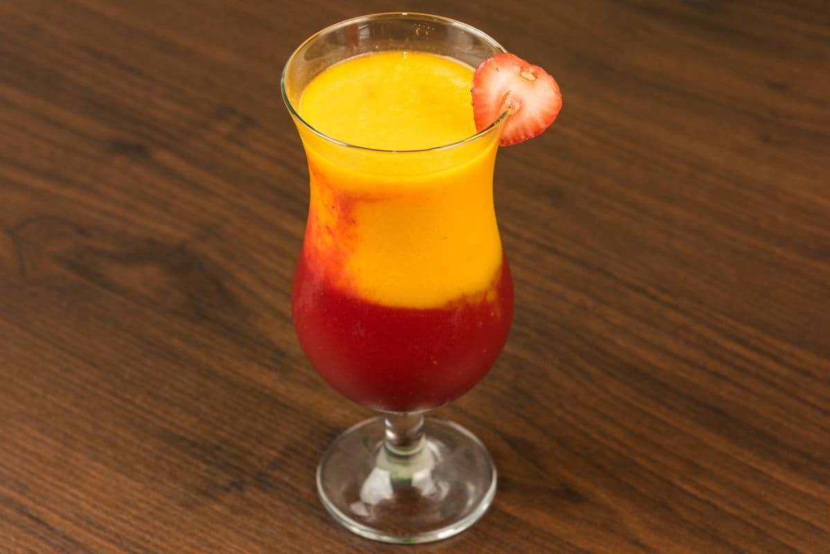 Mango Strawberry Cocktail