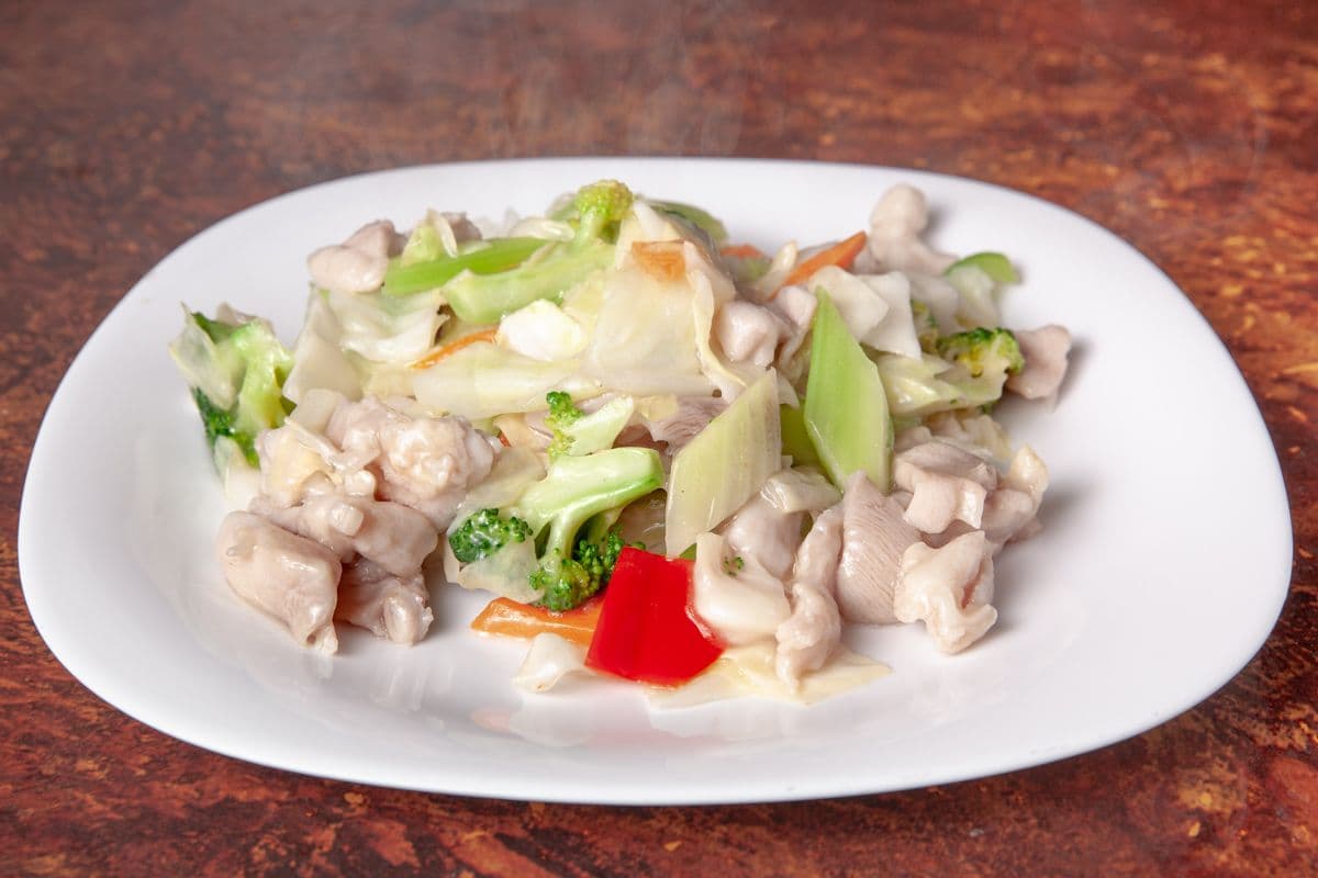 Stir-Fried Vegetables with Chicken