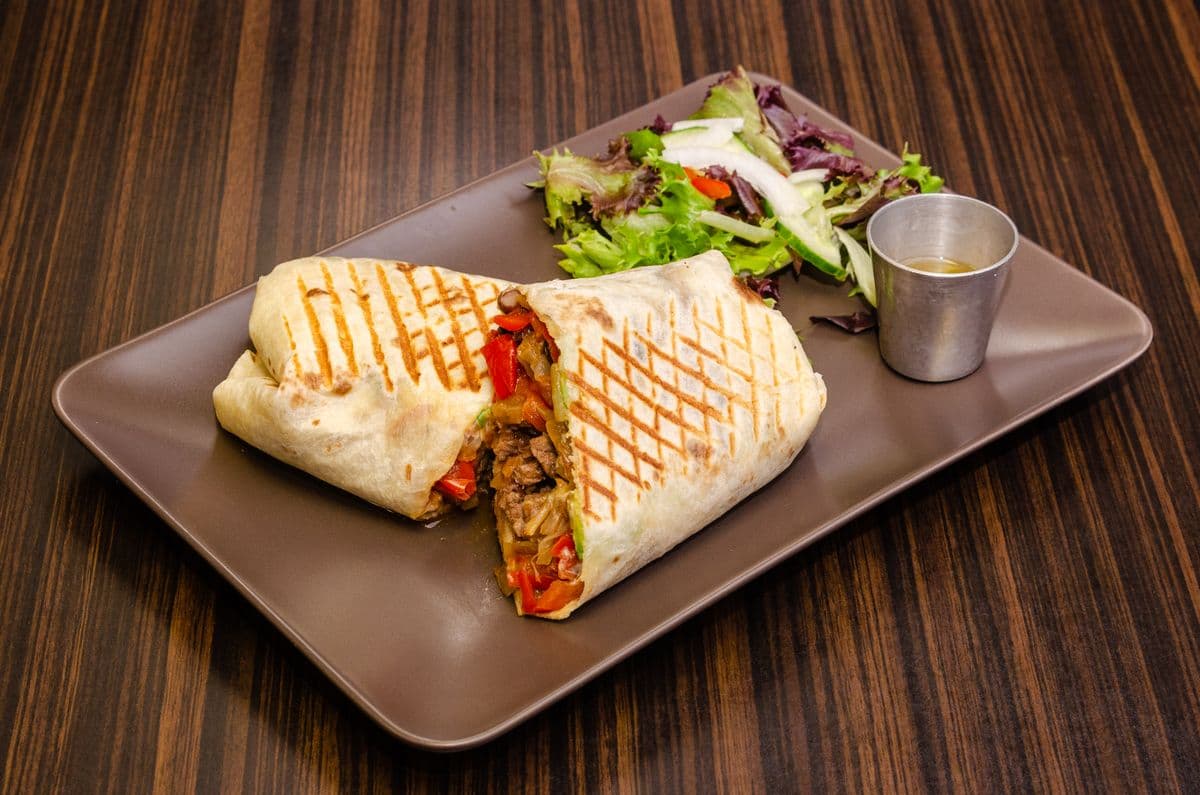 Steak or Chicken Burrito