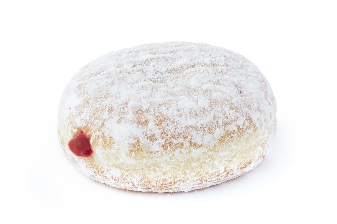 Strawberry-Filled Donut