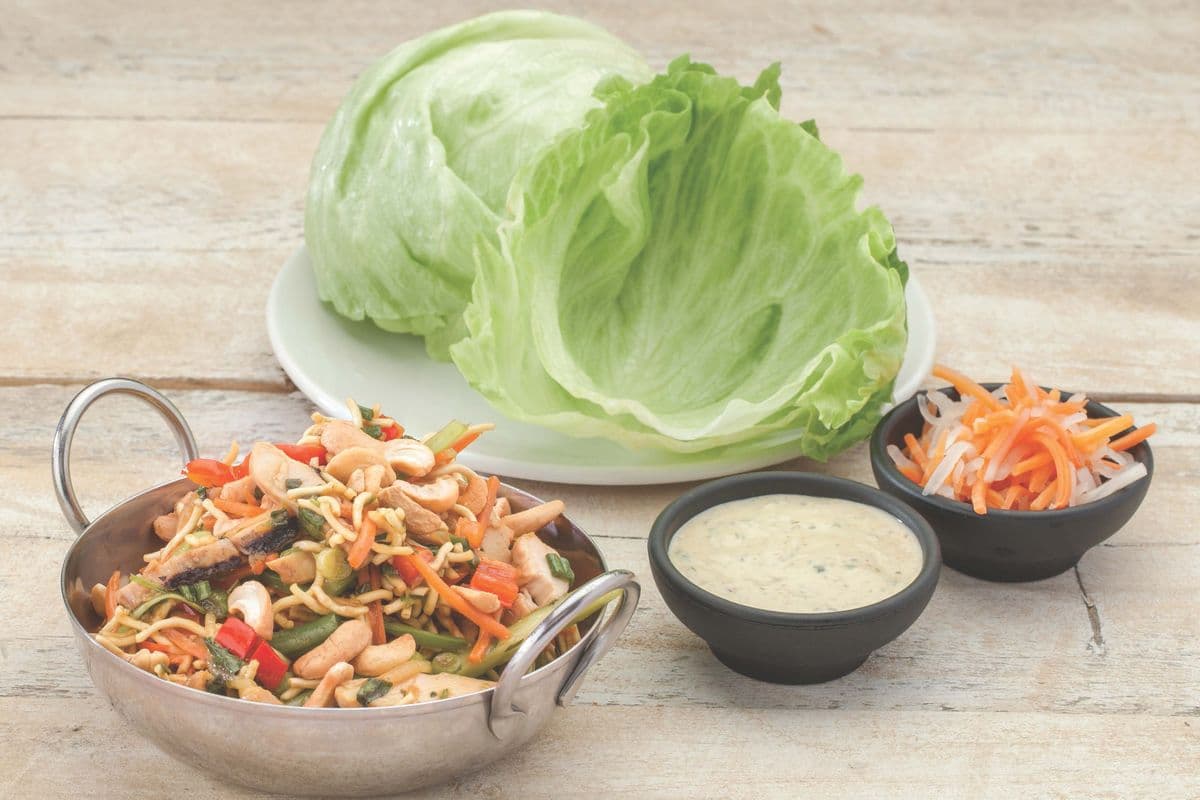 Lettuce Wraps With Chicken