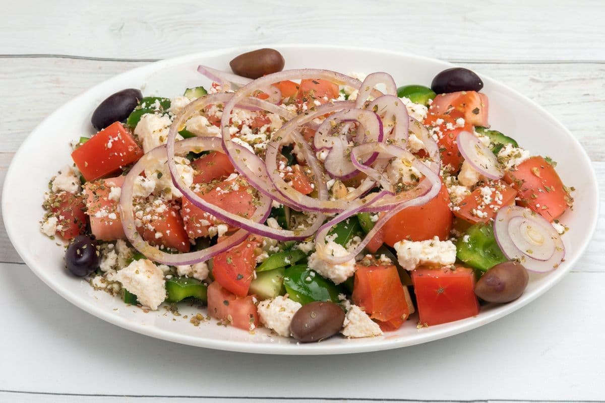 Salade grecque Mykonos / Mykonos-Style Greek Salad