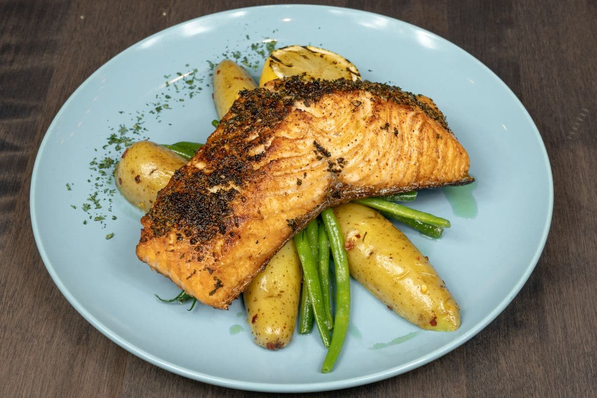 Broiled Salmon