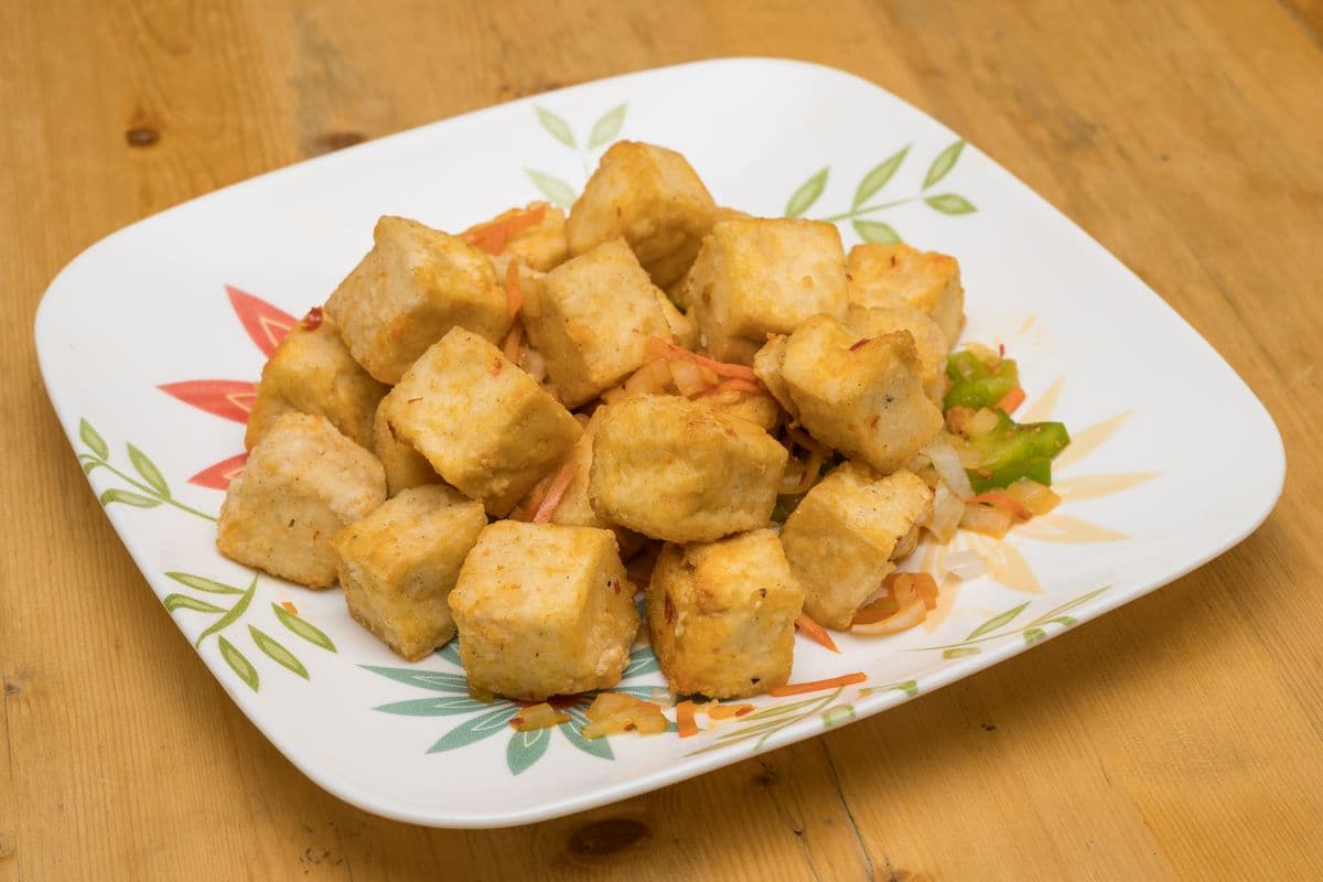 67. Deep-Fried To-Fu with Spicy Salt
