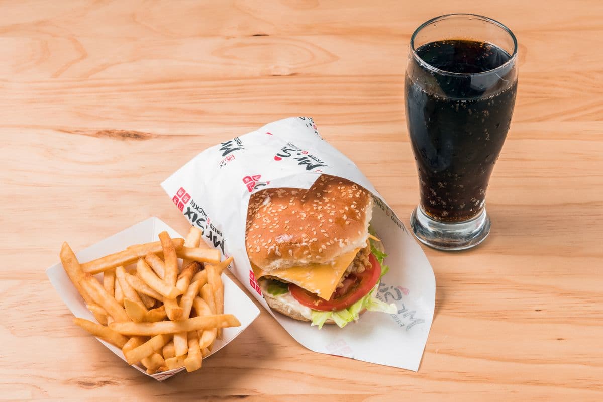 Chicken Burger Combo