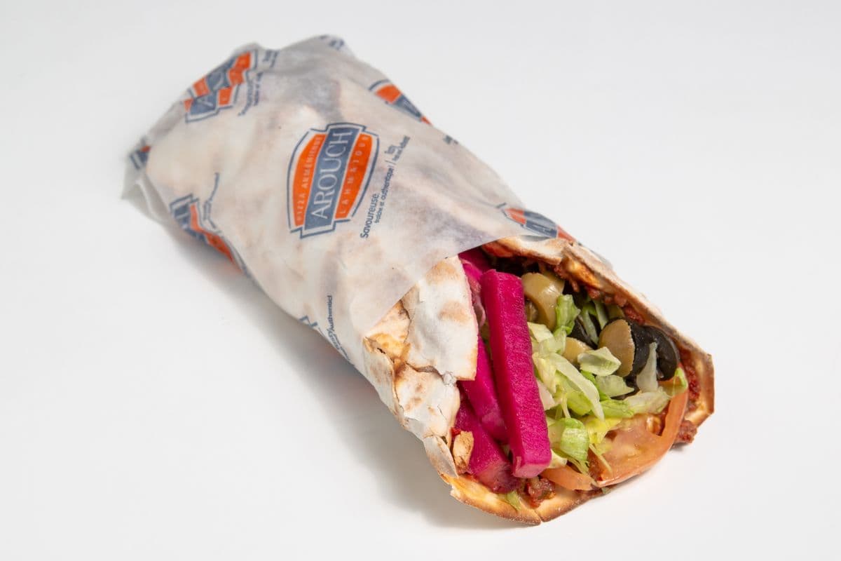 Wrap Lahmajoun / Lahmajoun Wrap