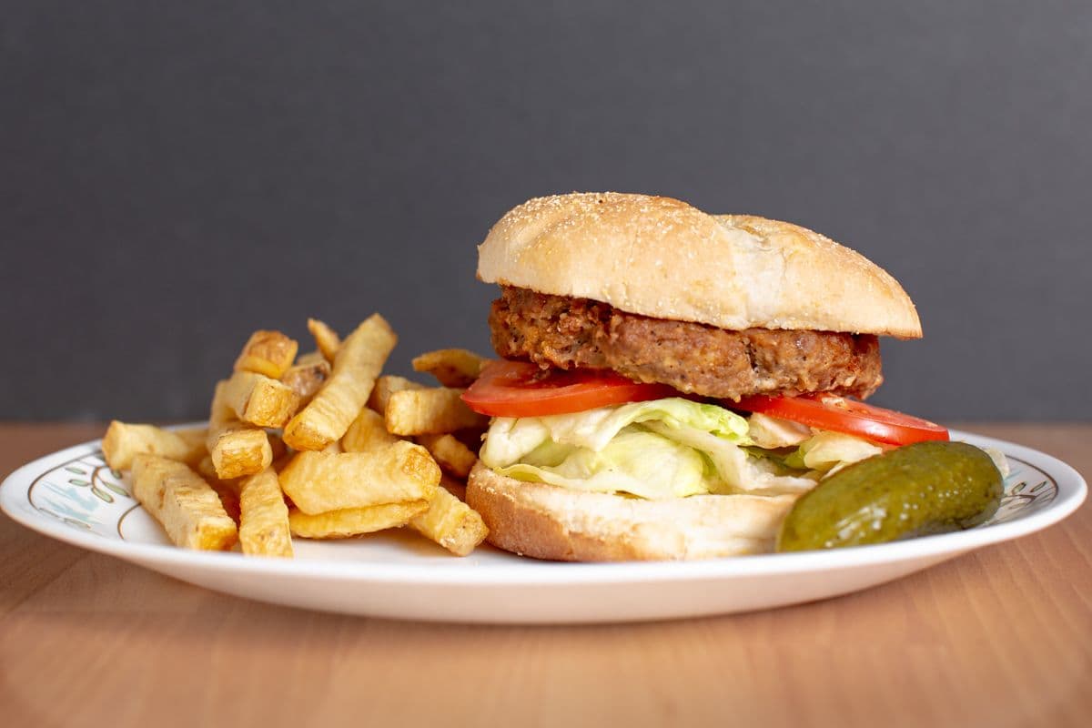 Homemade Cheeseburger