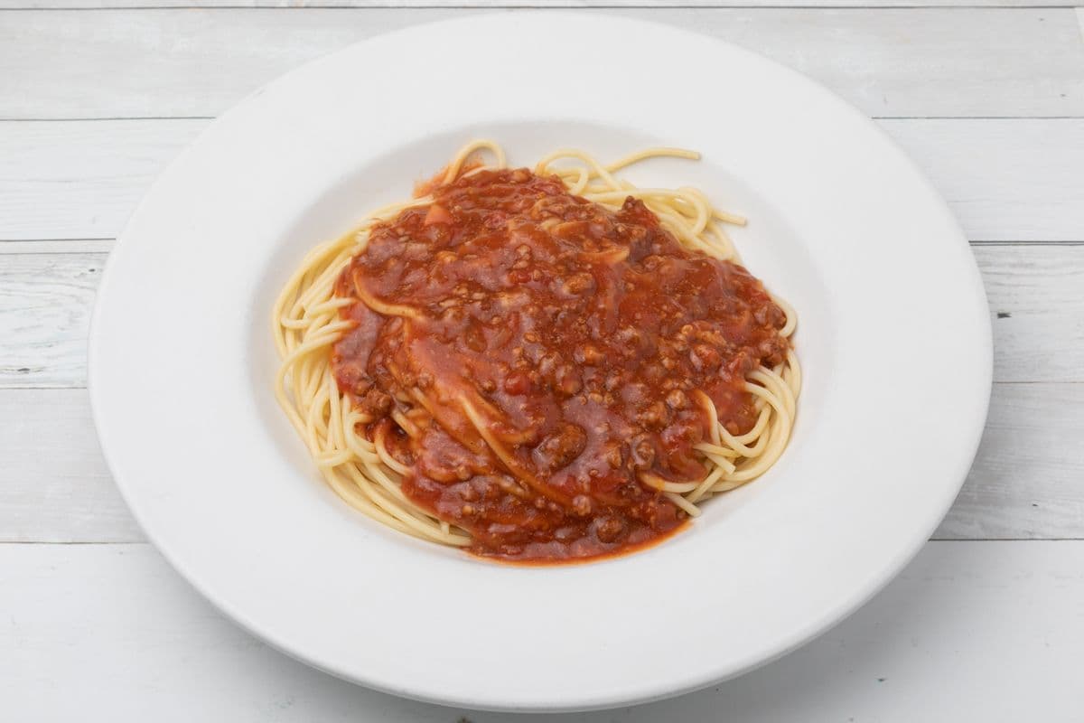 Spaghetti et sauce à la viande / Spaghetti Meat Sauce