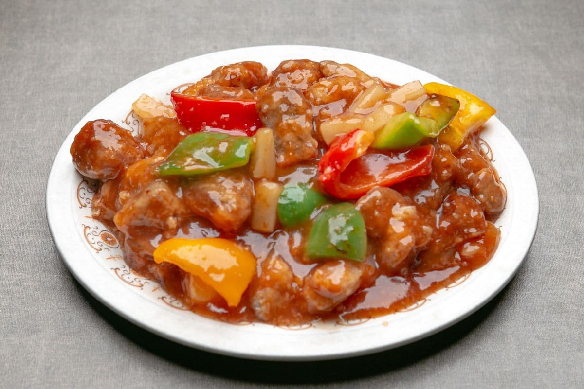 62. Sweet-and-Sour Pork Cantonese Style