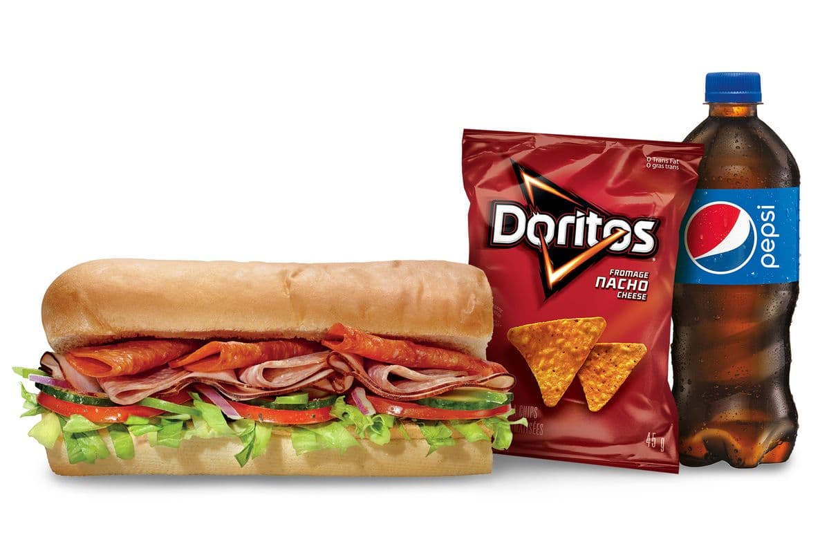 Combo Italien B.M.T.® 6" / 6" Italian B.M.T.® Sub Combo (530-1080 Cals)