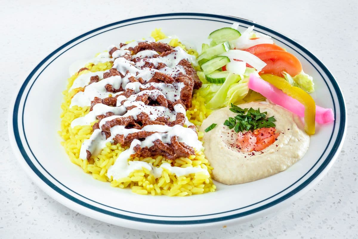 Chicken Shawarma Plate