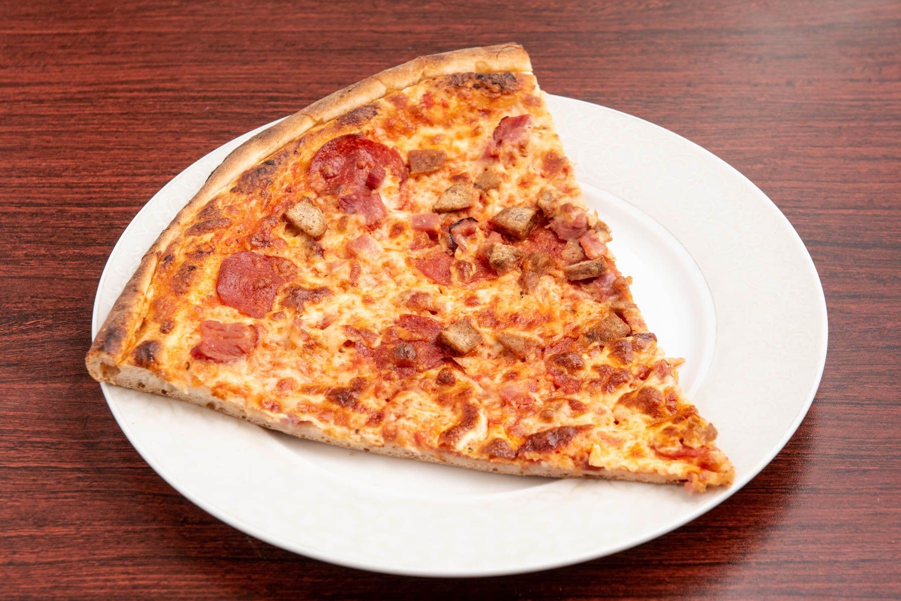 11. 21" Square Meat Lovers Pizza