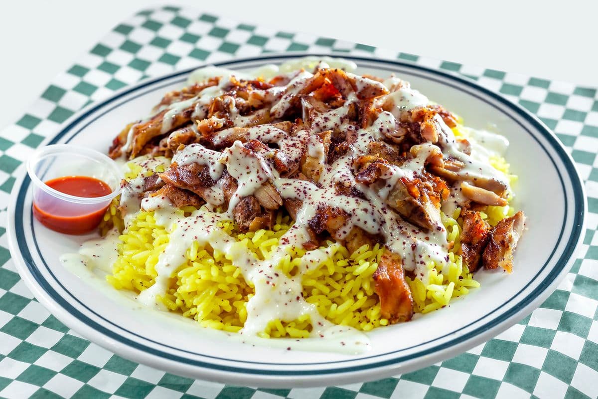 Chicken Shawarma on Rice