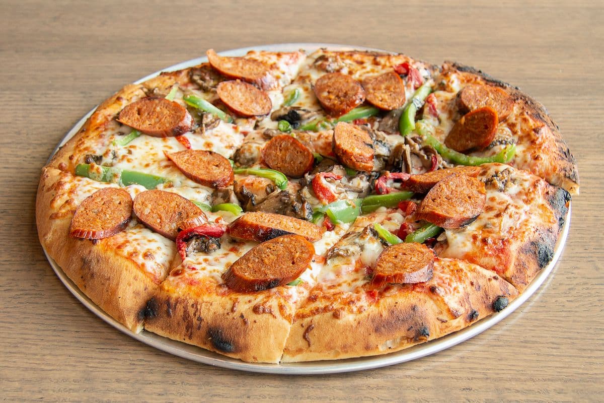 Large Chorizo Grand Deluxe Thick Crust Pizza