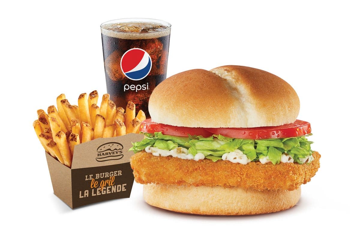Trio Sandwich au poisson / Fish Sandwich Combo
