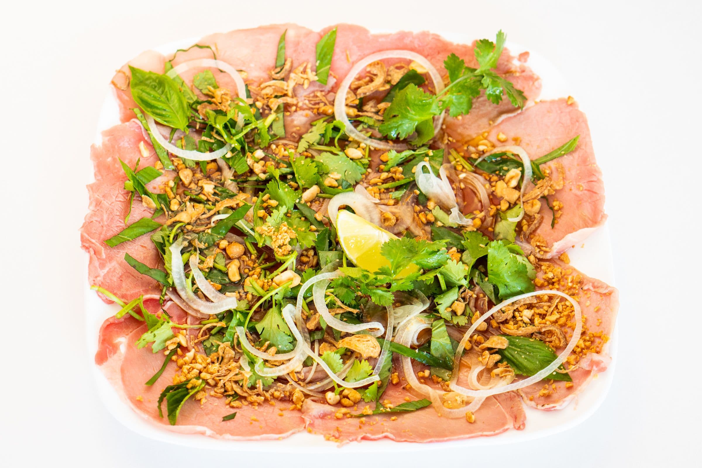9. Beef Sashimi - Bo Tai Chanh