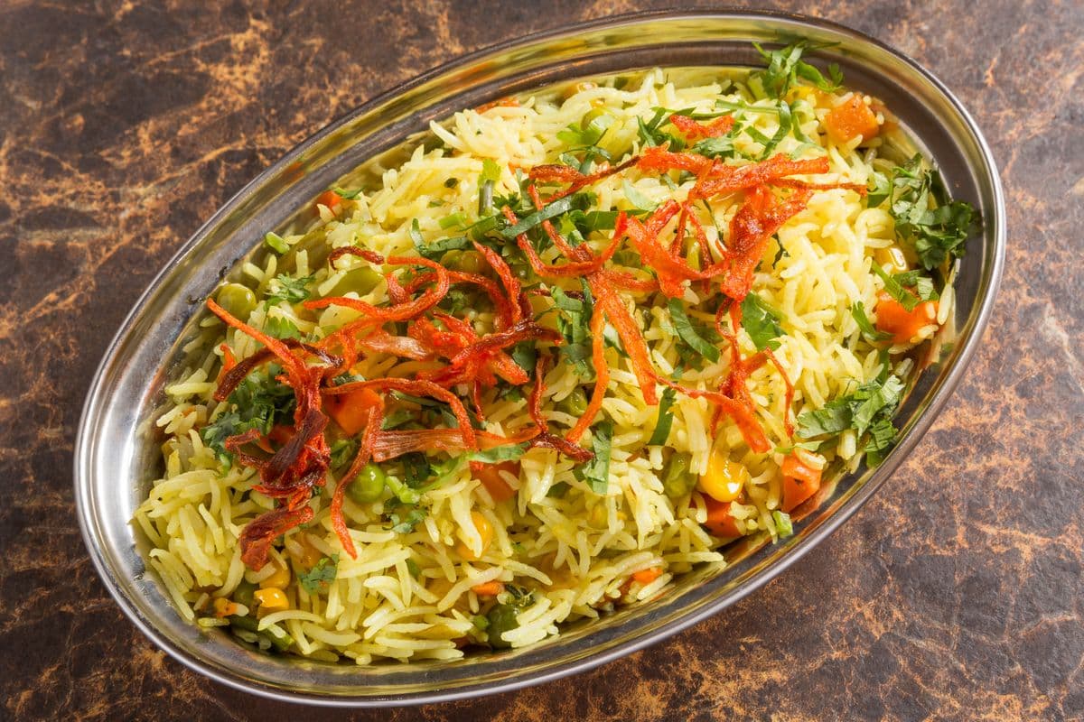 92. Vegetable Puloo Rice