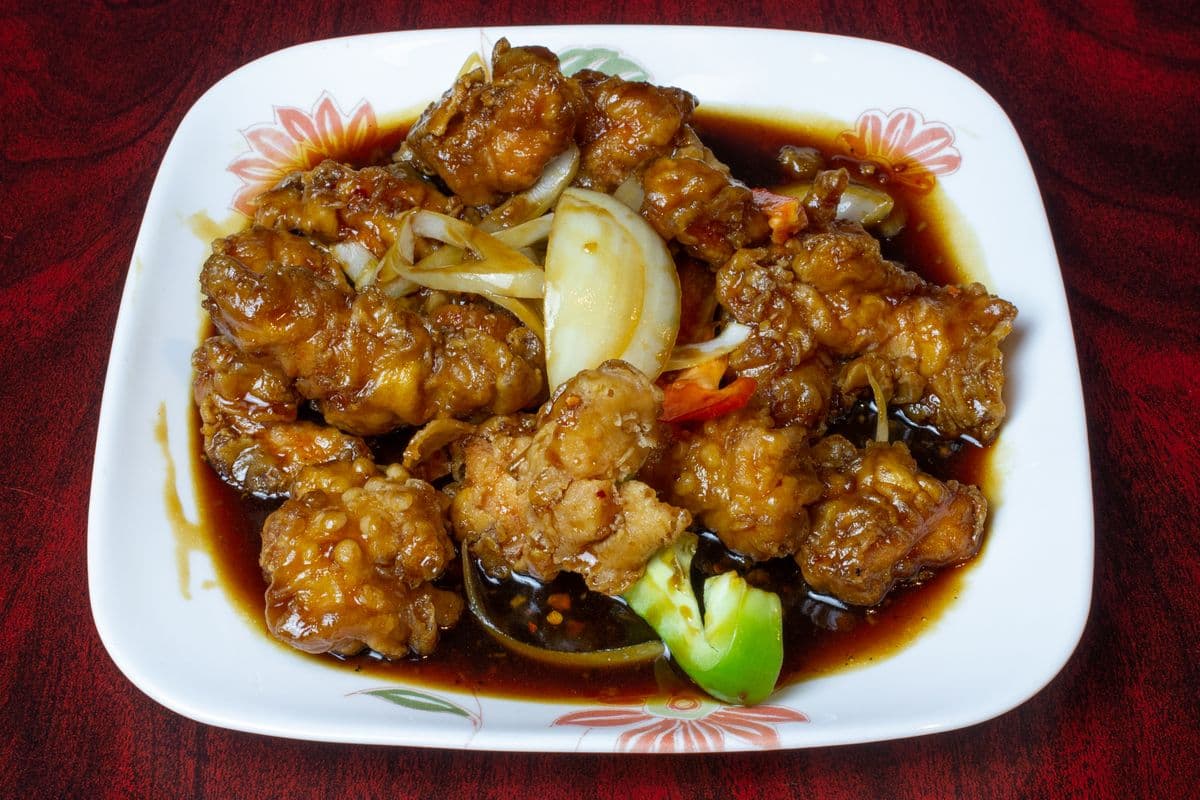 64. Honey Garlic Chicken