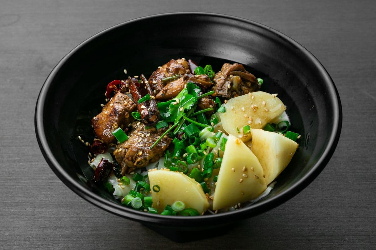 Spicy Chicken Noodle Bowl