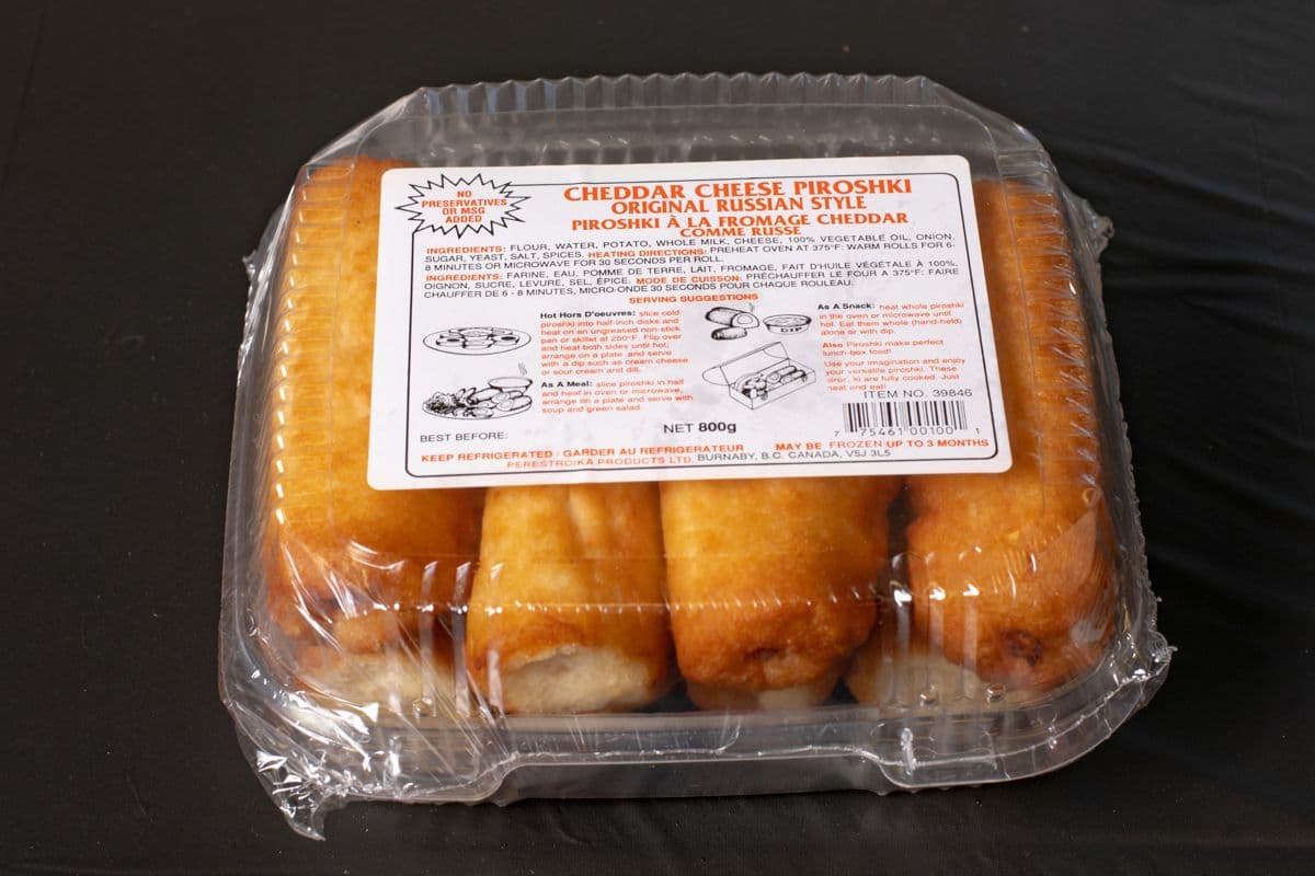 Cheddar and Potato Piroshki (8 pcs) (800 g)